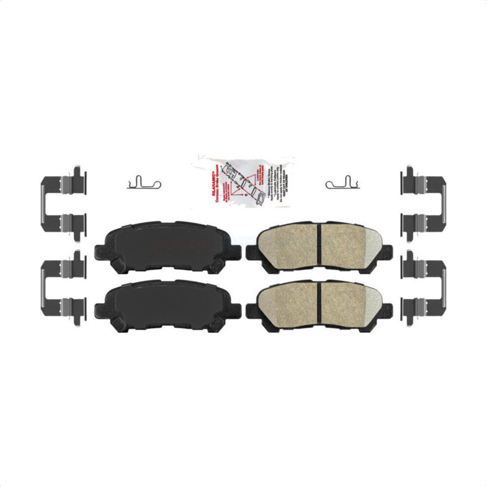 AmeriBRAKES NWF-PRC1325 Disc Brake Pad for 2008-2014 Toyota Highlander - Rear