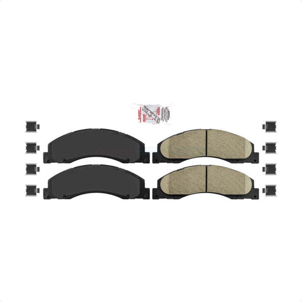 AmeriBRAKES NWF-PRC1328 Disc Brake Pad for 2008-2023 Ford E-350 Super Duty, Ford E-450 Super Duty, Ford E-150 - Front