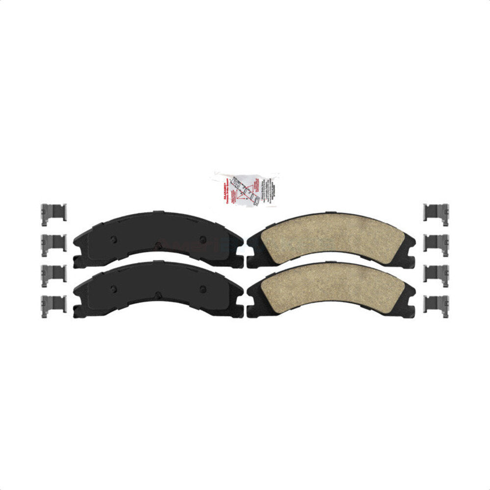 AmeriBRAKES NWF-PRC1330 Disc Brake Pad for 2008-2023 Ford E-450 Super Duty - Rear
