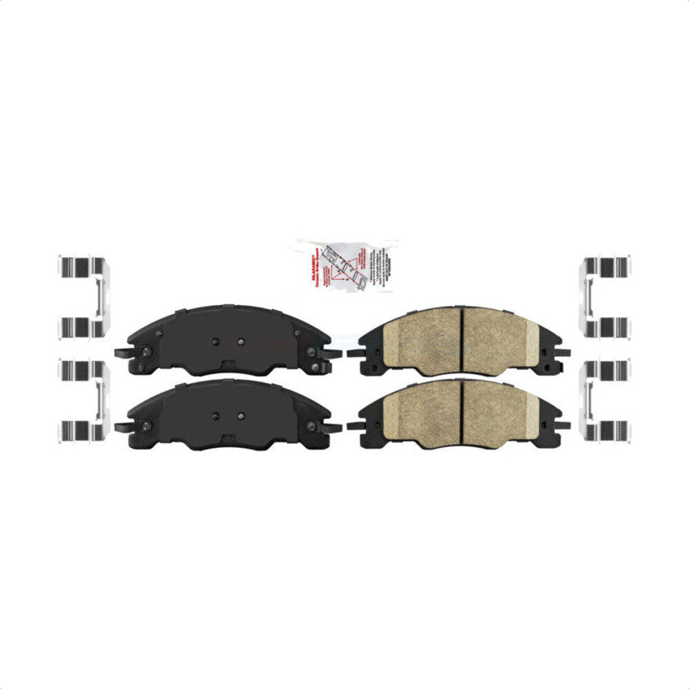 AmeriBRAKES NWF-PRC1339 Disc Brake Pad for 2008-2011 Ford Focus - Front