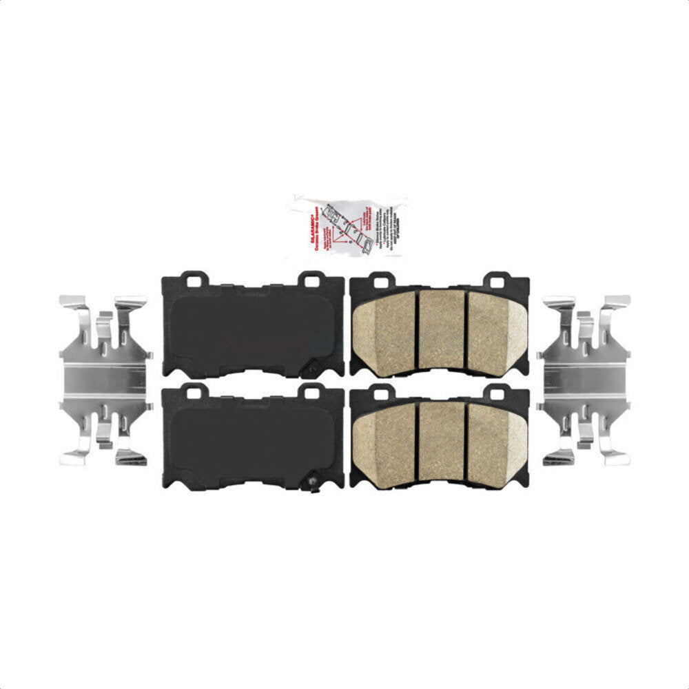 AmeriBRAKES NWF-PRC1346 Disc Brake Pad for 2008-2024 Nissan Z, INFINITI Q60, INFINITI Q70L - Front