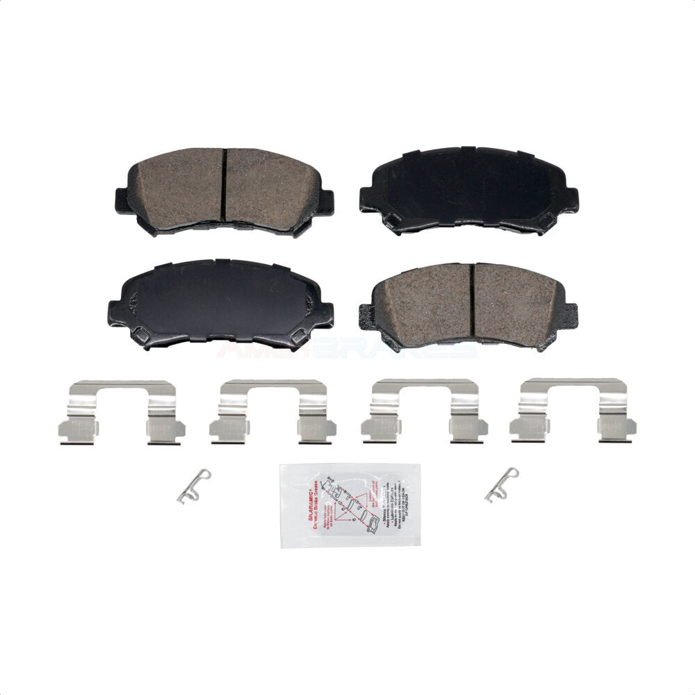 AmeriBRAKES NWF-PRC1374 Disc Brake Pad for 2007-2022 Nissan Juke, Nissan Rogue Select, Suzuki Kizashi - Front
