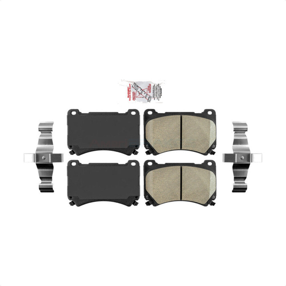 AmeriBRAKES NWF-PRC1396 Disc Brake Pad for 2009-2014 Hyundai Genesis, Hyundai Equus - Front