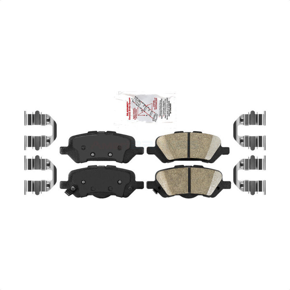 AmeriBRAKES NWF-PRC1402 Disc Brake Pad for 2009-2016 Toyota Venza - Rear