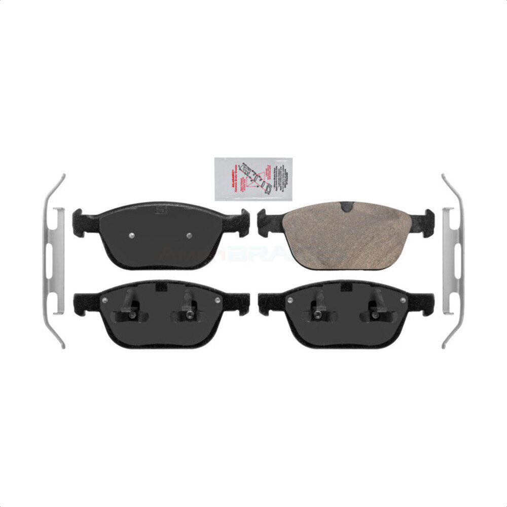 AmeriBRAKES NWF-PRC1412 Disc Brake Pad for 2003-2016 Volvo XC60, Volvo XC90 - Front
