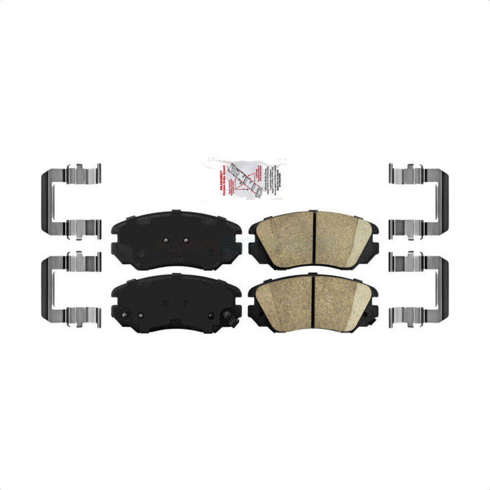 AmeriBRAKES NWF-PRC1421 Disc Brake Pad for 2010-2020 GMC Terrain, Buick Cascada, Chevrolet Malibu Limited - Front