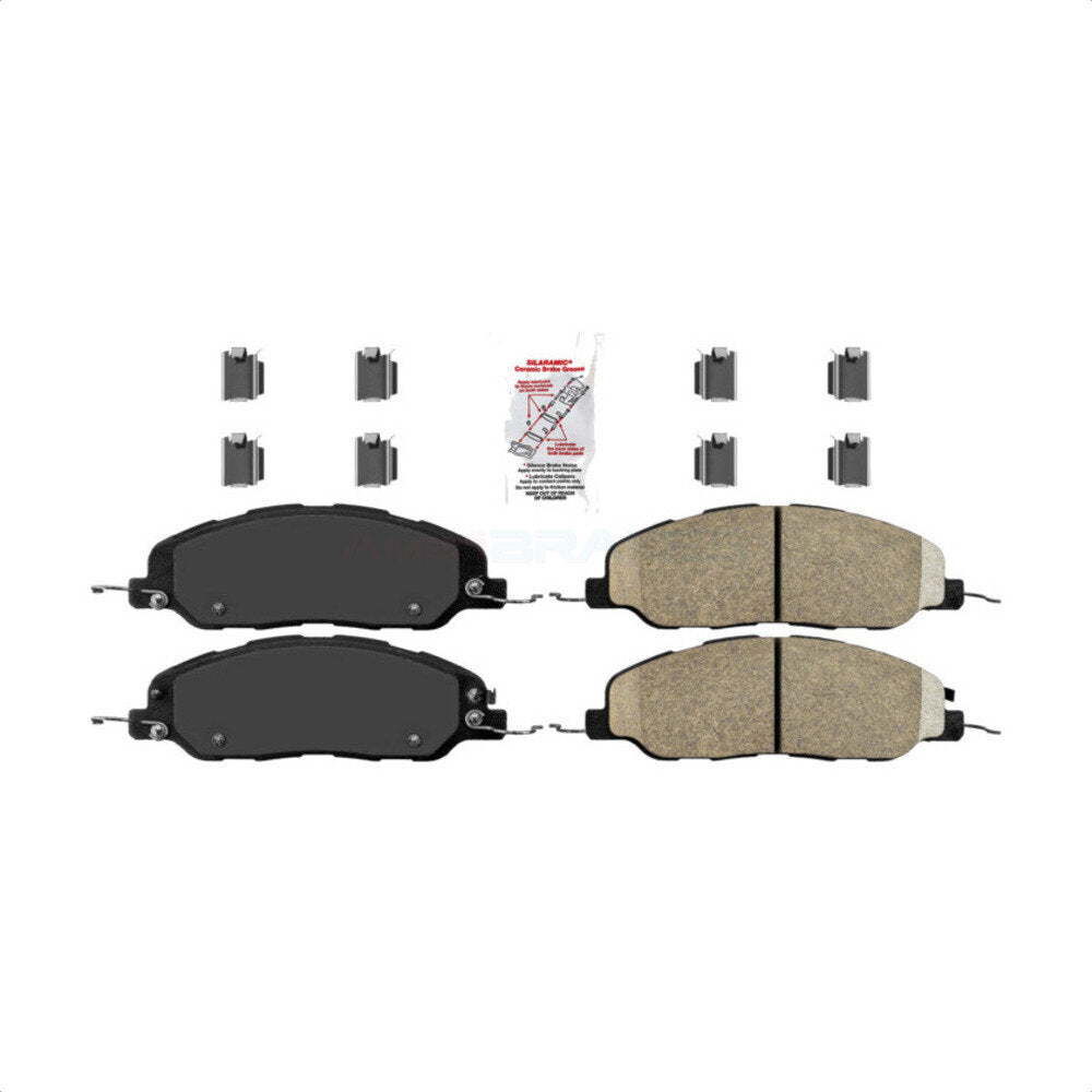 AmeriBRAKES NWF-PRC1463 Disc Brake Pad for 2005-2014 Ford Mustang, Avanti Avanti - Front