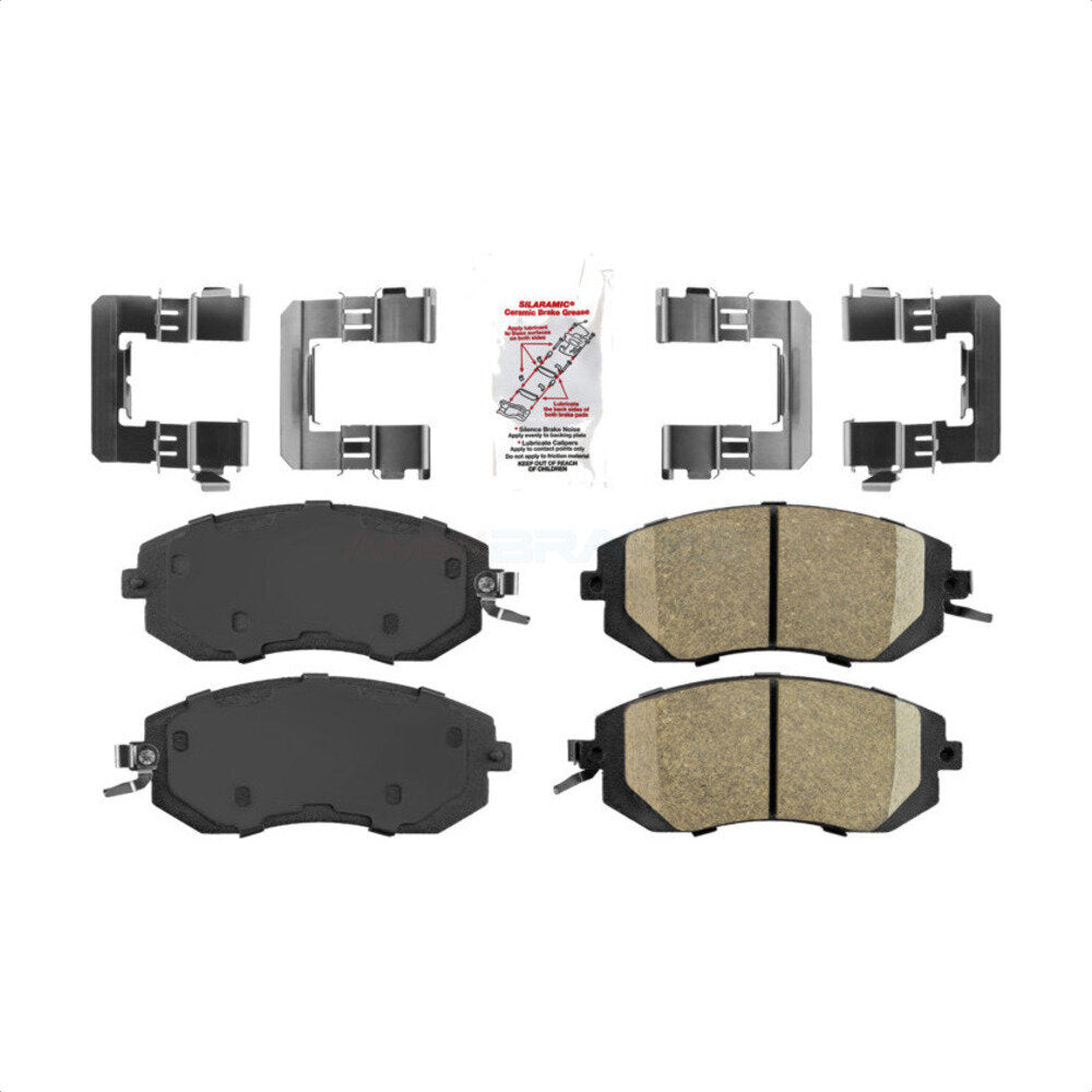 AmeriBRAKES NWF-PRC1539 Disc Brake Pad for 2010-2023 Subaru BRZ, Toyota GR86, Toyota 86 - Front