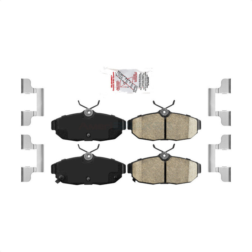 AmeriBRAKES NWF-PRC1562 Disc Brake Pad for 2012-2014 Ford Mustang - Rear