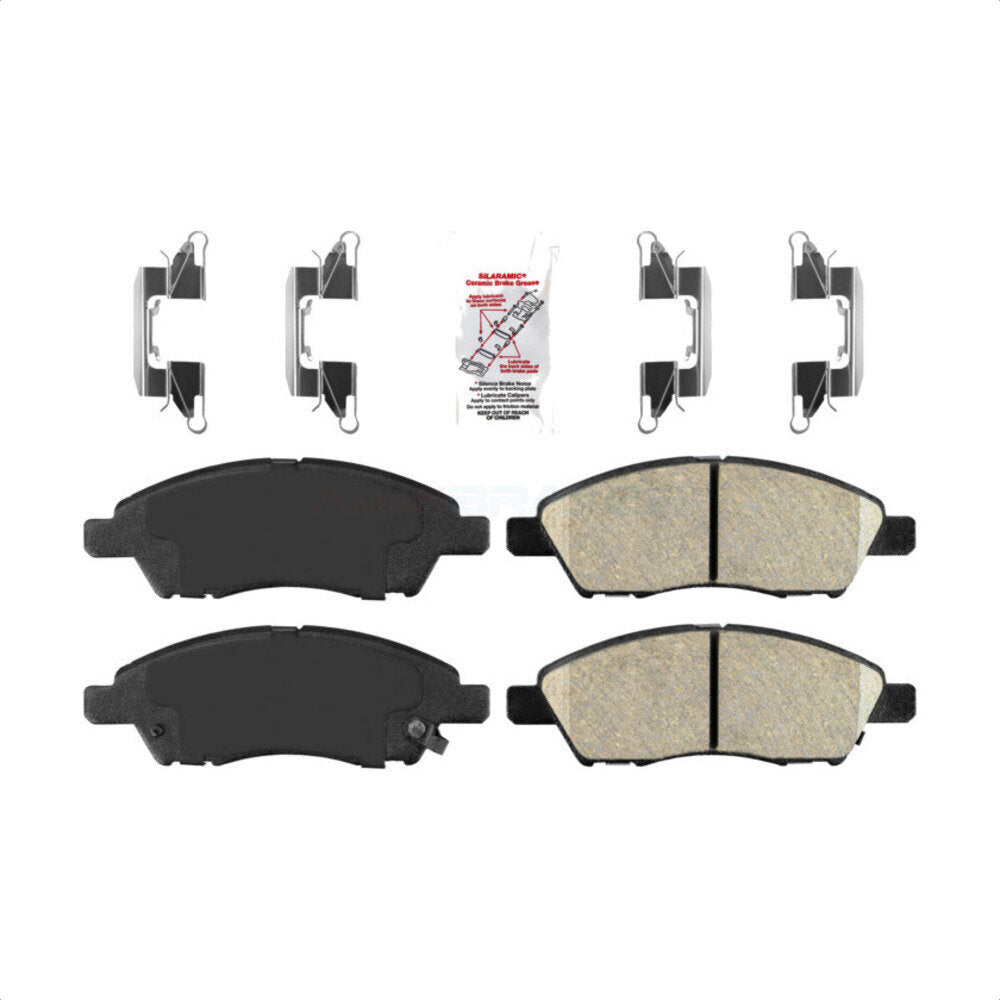AmeriBRAKES NWF-PRC1592 Disc Brake Pad for 2012-2019 Nissan Micra, Nissan Versa Note, Nissan Versa - Front