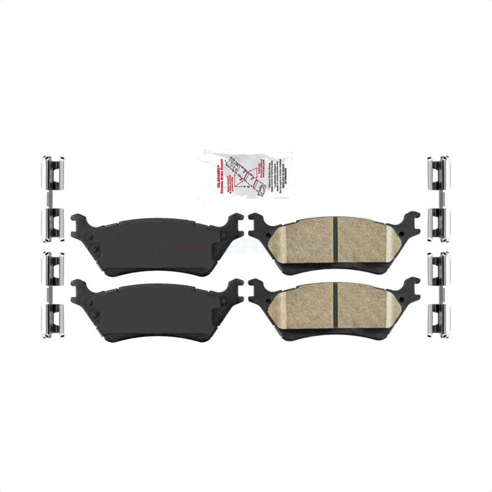 AmeriBRAKES NWF-PRC1602 Disc Brake Pad for 2012-2020 Ford F-150 - Rear