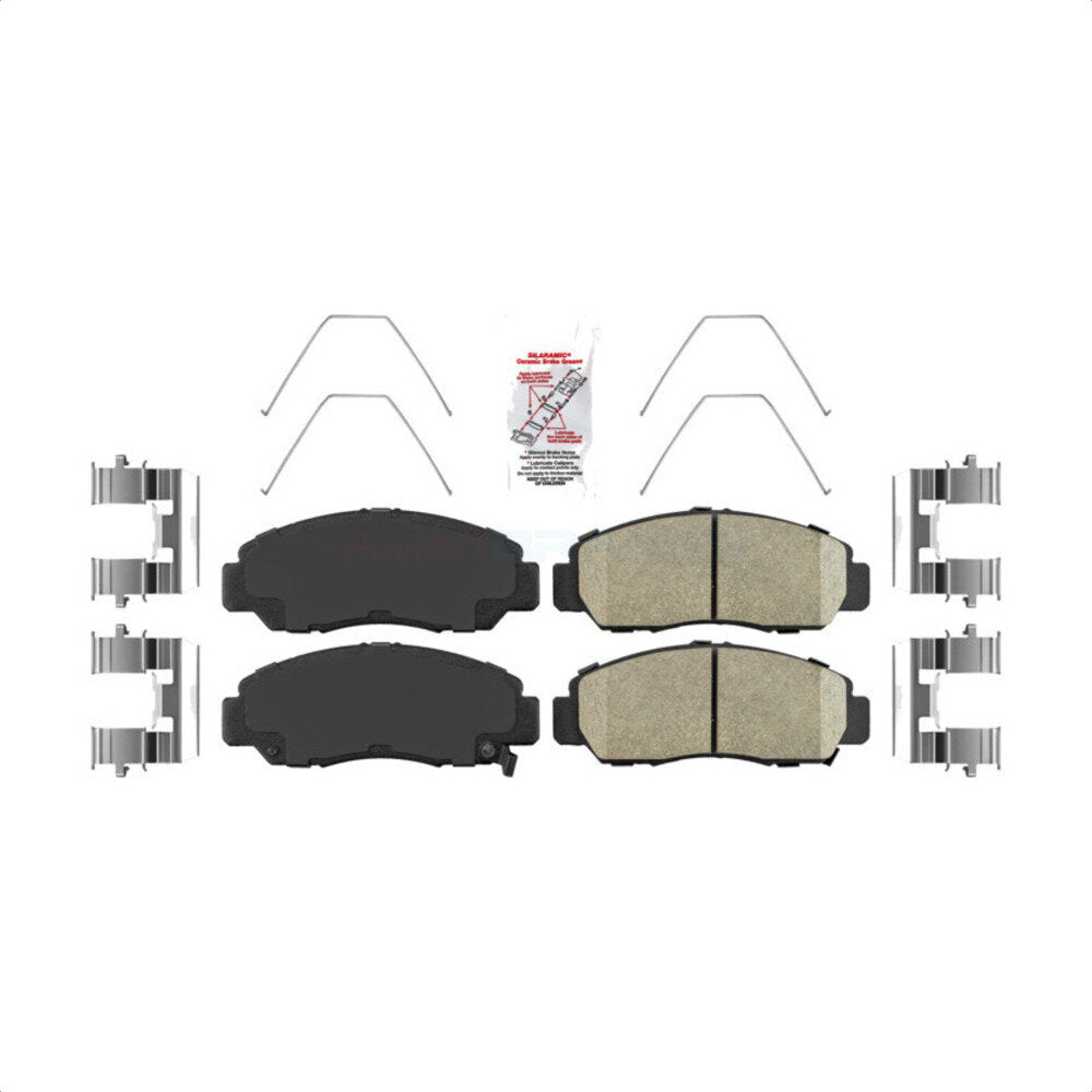 AmeriBRAKES NWF-PRC1608 Disc Brake Pad for 2003-2011 Acura CSX, Honda Accord, Honda Civic - Front
