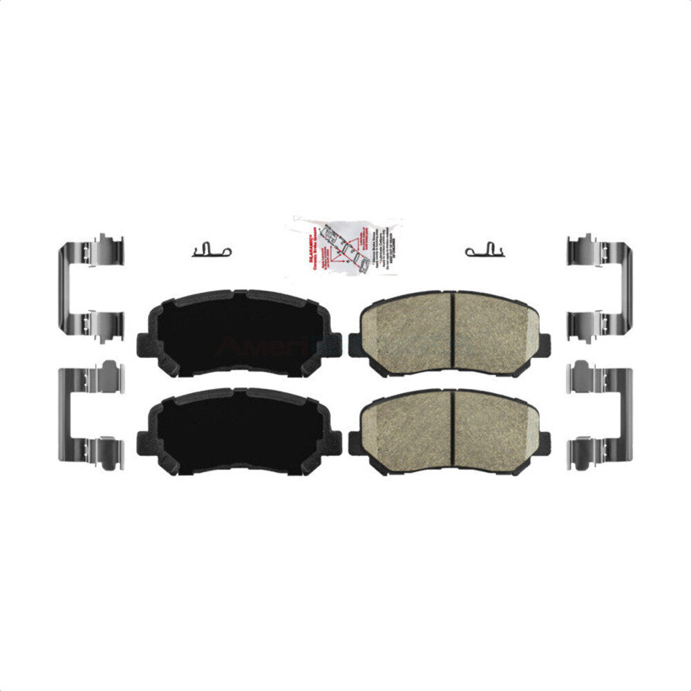 AmeriBRAKES NWF-PRC1623 Disc Brake Pad for 2013-2024 Mazda CX-5, Chrysler 200, Dodge Dart - Front