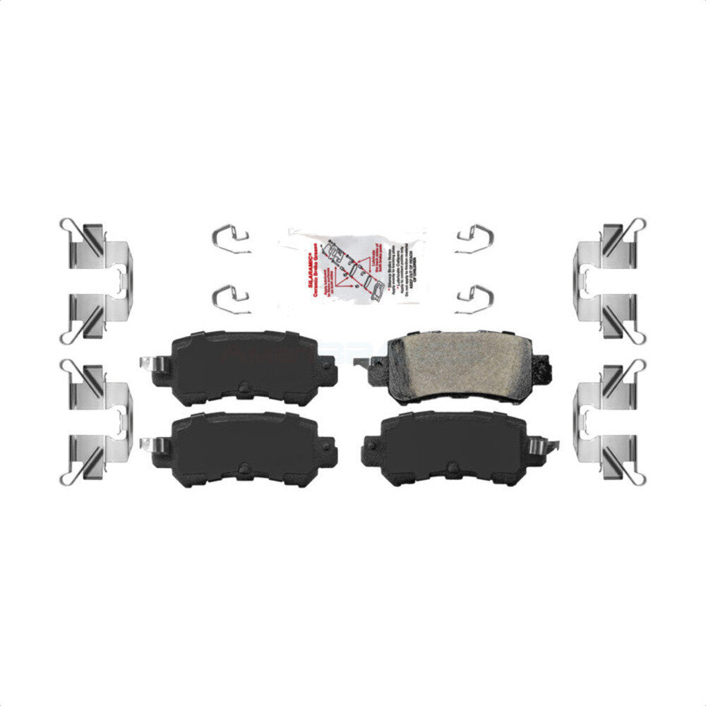 AmeriBRAKES NWF-PRC1624 Disc Brake Pad for 2013-2018 Mazda CX-3, Mazda CX-5 - Rear