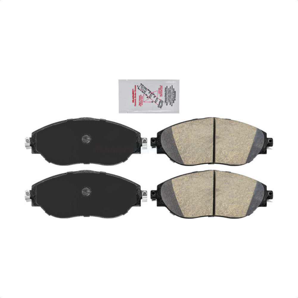 AmeriBRAKES NWF-PRC1633A Disc Brake Pad for 2013-2025 Volkswagen GTI, Audi A3 Quattro, Audi Q3 - Front