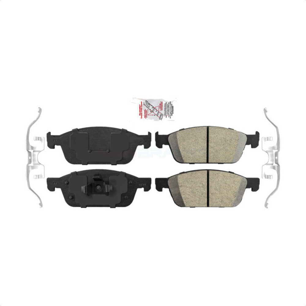 AmeriBRAKES NWF-PRC1645 Disc Brake Pad for 2013-2023 Lincoln MKC, Ford Escape, Ford Transit Connect - Front