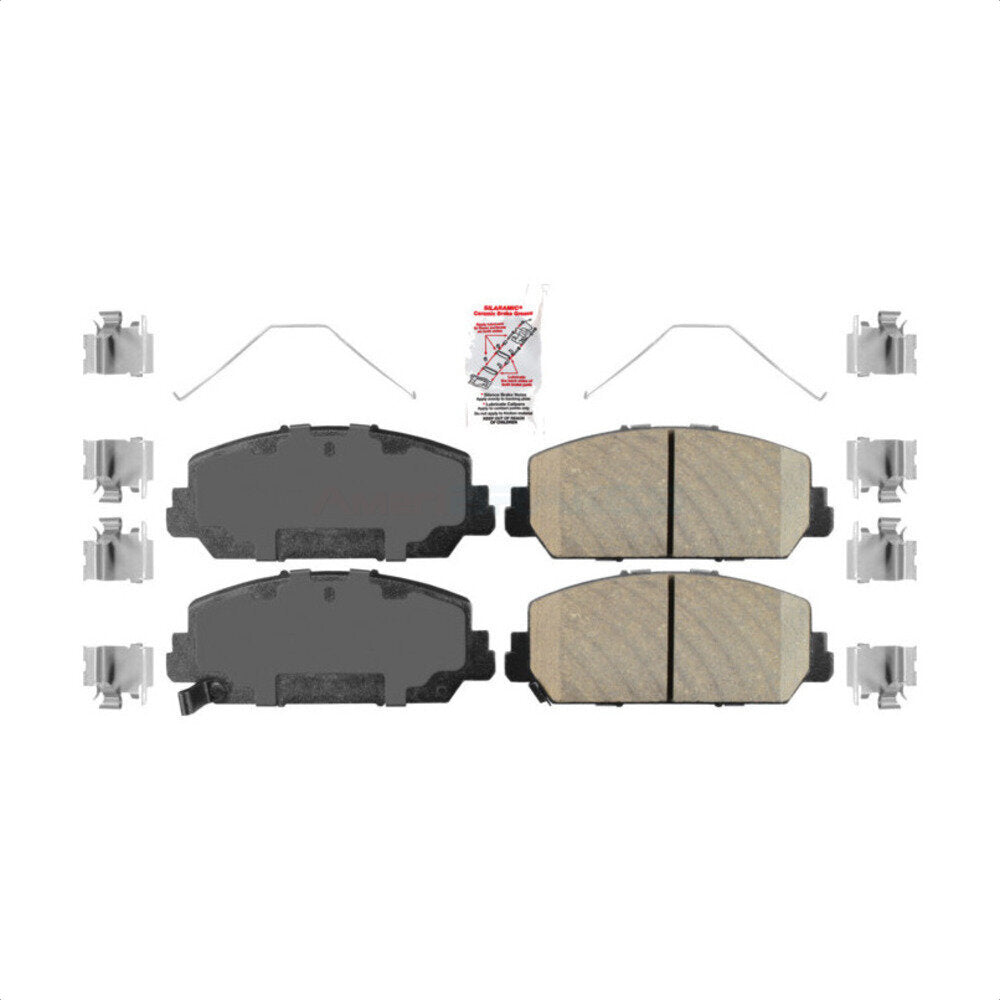 AmeriBRAKES NWF-PRC1697 Disc Brake Pad for 2013-2020 Acura RLX, Acura RDX - Front