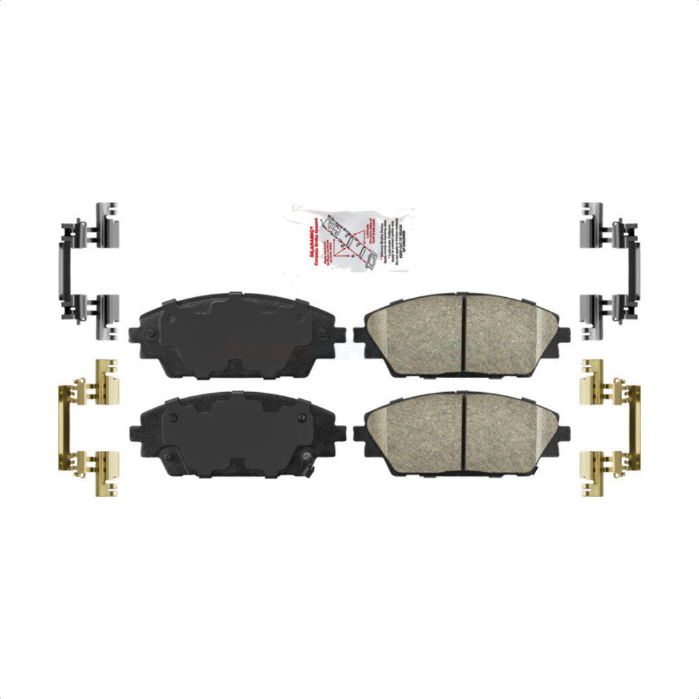 AmeriBRAKES NWF-PRC1728 Disc Brake Pad for 2014-2022 Mazda CX-3, Mazda 3, Mazda 3 Sport - Front