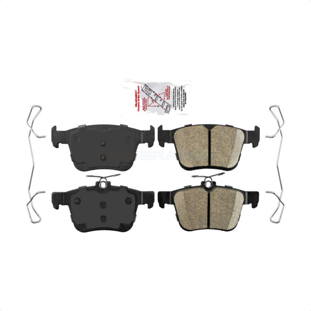 AmeriBRAKES NWF-PRC1761 Disc Brake Pad for 2015-2025 Audi Q3, Volkswagen Taos, Volkswagen Atlas Cross Sport - Rear
