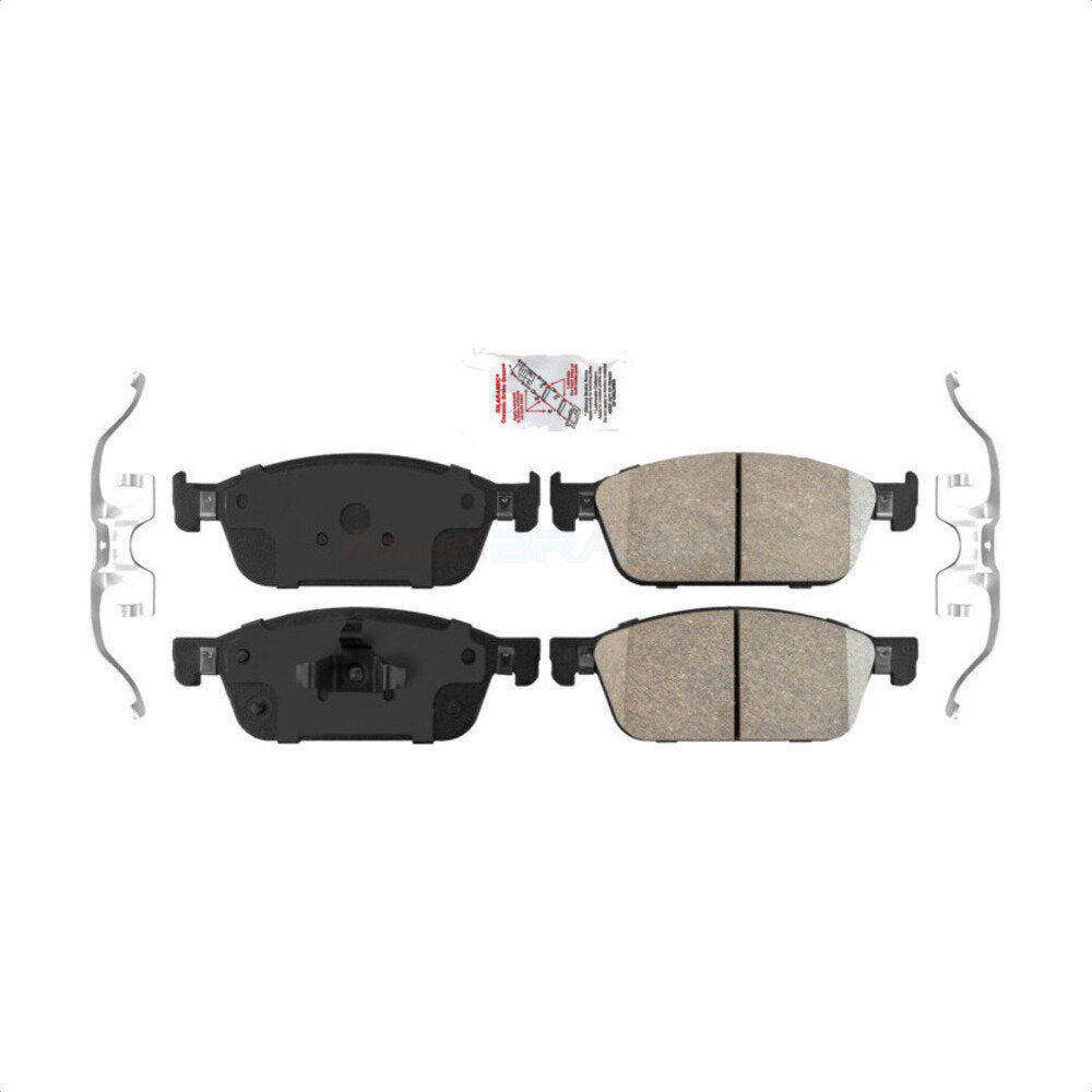 AmeriBRAKES NWF-PRC1771 Disc Brake Pad for 2013-2019 Lincoln MKC, Ford Focus - Front