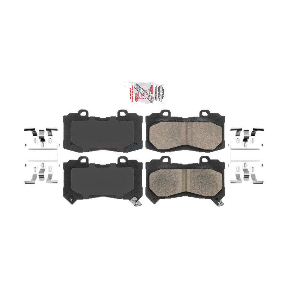 AmeriBRAKES NWF-PRC1802 Disc Brake Pad for 2015-2020 Chevrolet Colorado, GMC Canyon - Front