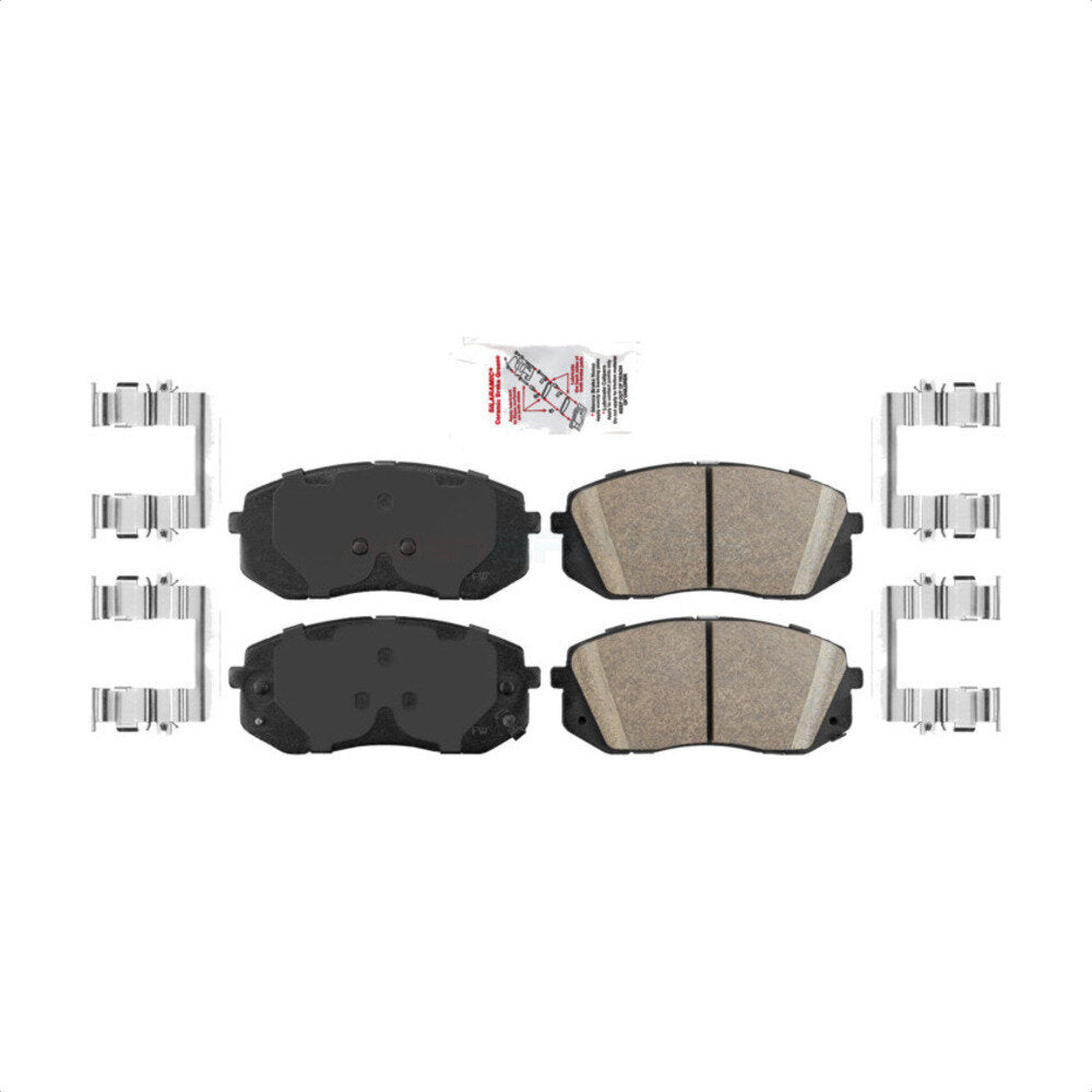AmeriBRAKES NWF-PRC1826 Disc Brake Pad for 2015-2023 Kia Optima, Hyundai Kona Electric, Kia Niro EV - Front