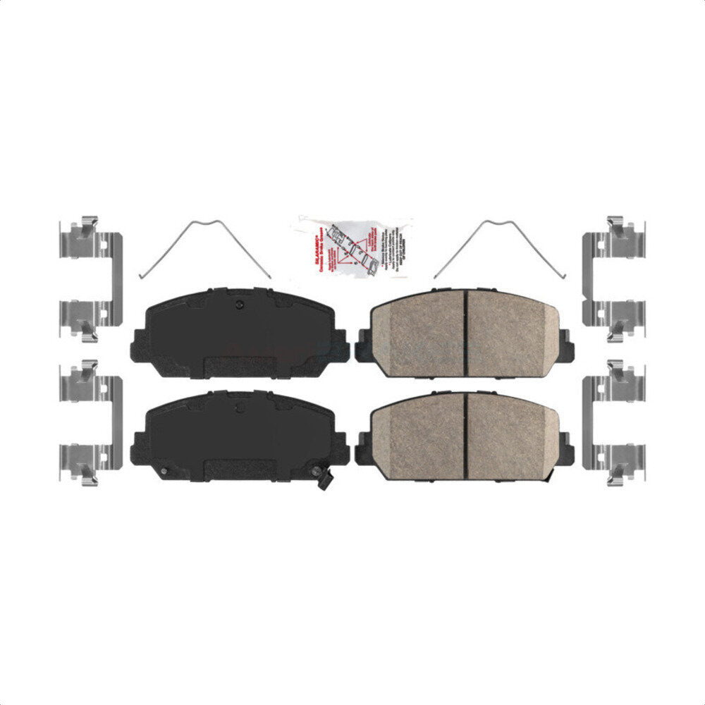 AmeriBRAKES NWF-PRC1832A Disc Brake Pad for 2016-2020 Honda Accord, Honda Civic - Front