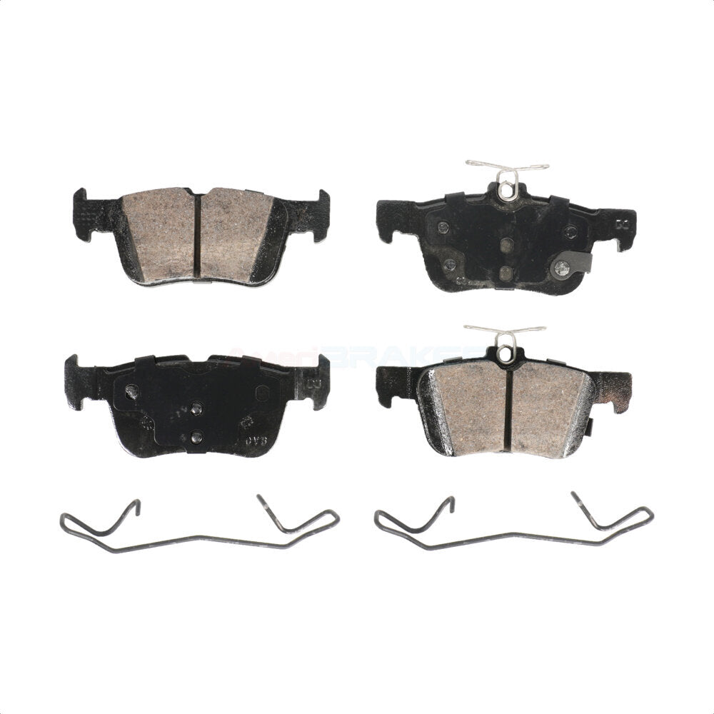 AmeriBRAKES NWF-PRC1833 Disc Brake Pad for 2019-2023 Ford Maverick, Ford Bronco Sport, Ford Escape - Rear