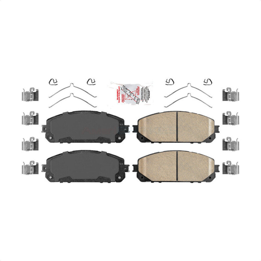 AmeriBRAKES NWF-PRC1843 Disc Brake Pad for 2014-2023 Jeep Cherokee - Front