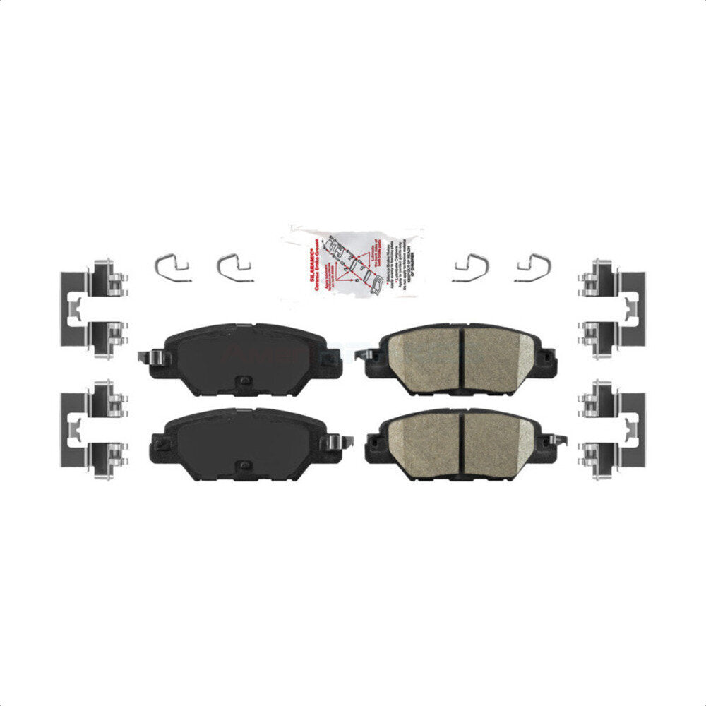 AmeriBRAKES NWF-PRC1846 Disc Brake Pad for 2016-2024 Mazda CX-5 - Rear