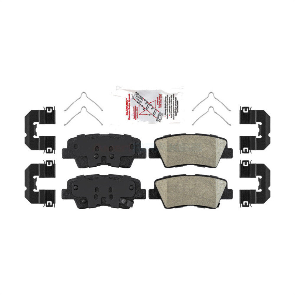 AmeriBRAKES NWF-PRC1848 Disc Brake Pad for 2016-2022 Hyundai Tucson, Kia Sportage - Rear