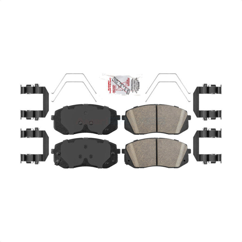 AmeriBRAKES NWF-PRC1855 Disc Brake Pad for 2016-2025 Kia Seltos, Kia Forte, Kia Forte5 - Front
