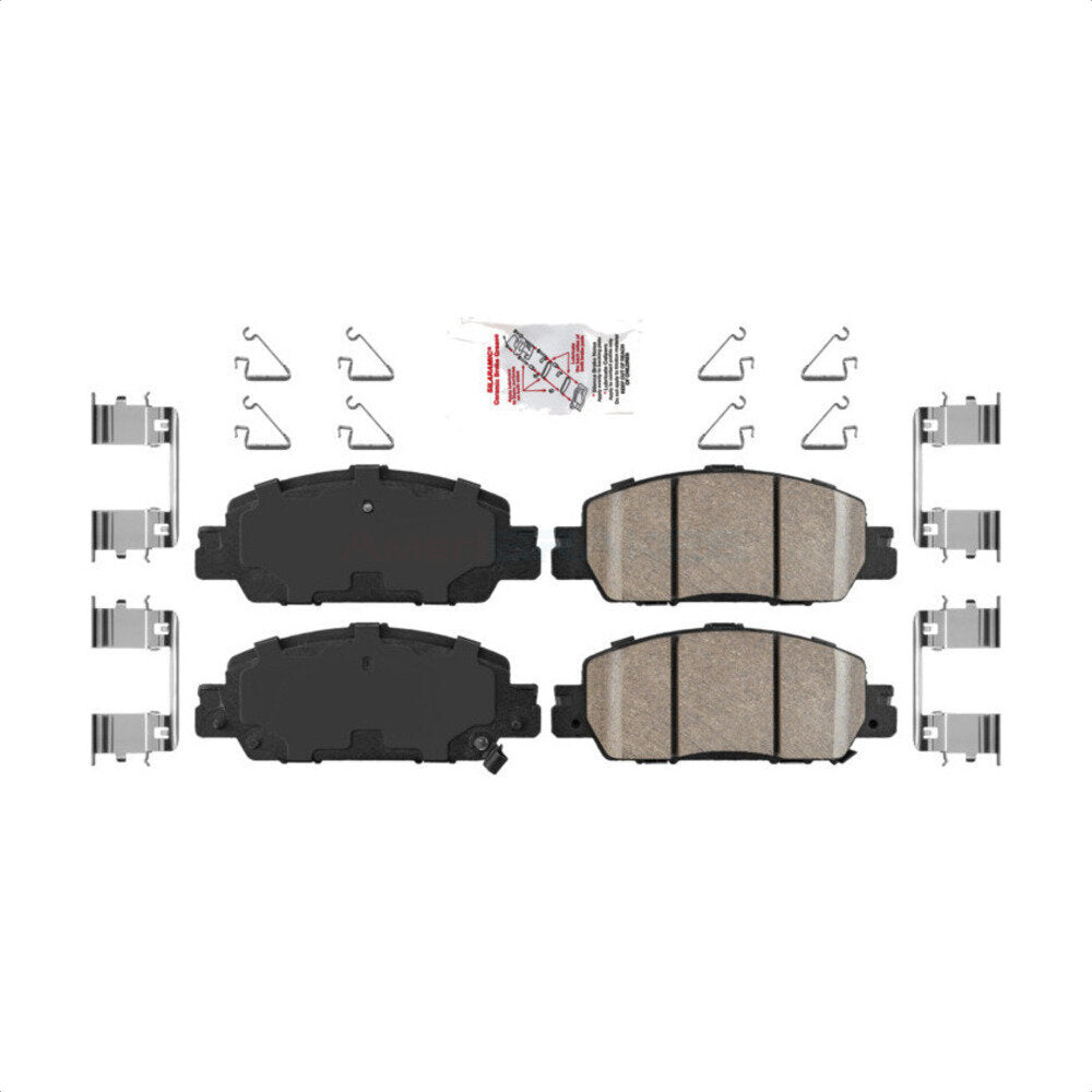 AmeriBRAKES NWF-PRC1860 Disc Brake Pad for 2016-2017 Honda Accord - Front