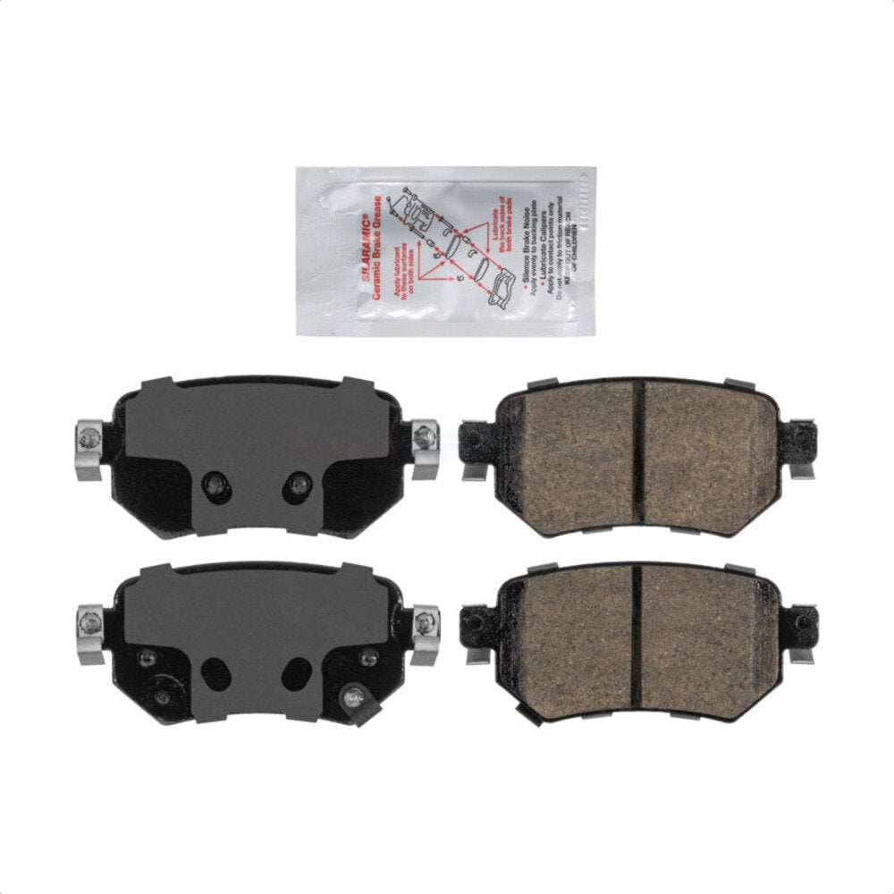 AmeriBRAKES NWF-PRC1874 Disc Brake Pad for 2016-2021 Mazda 6 - Rear