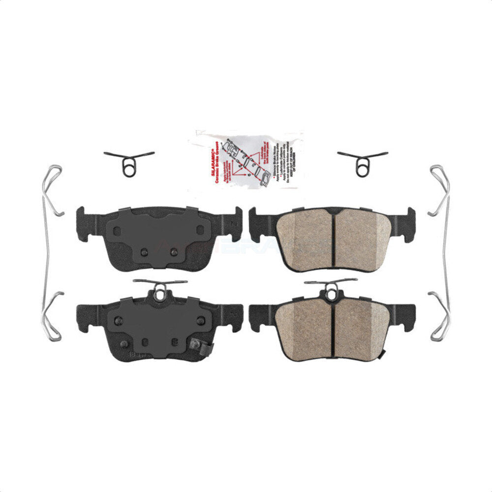 AmeriBRAKES NWF-PRC1878 Disc Brake Pad for 2016-2024 Honda Civic, Acura RDX - Rear