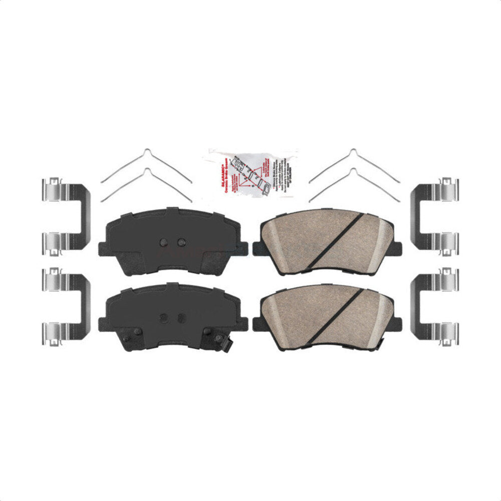 AmeriBRAKES NWF-PRC1912 Disc Brake Pad for 2017-2022 Hyundai Elantra, Hyundai Ioniq, Kia Niro - Front