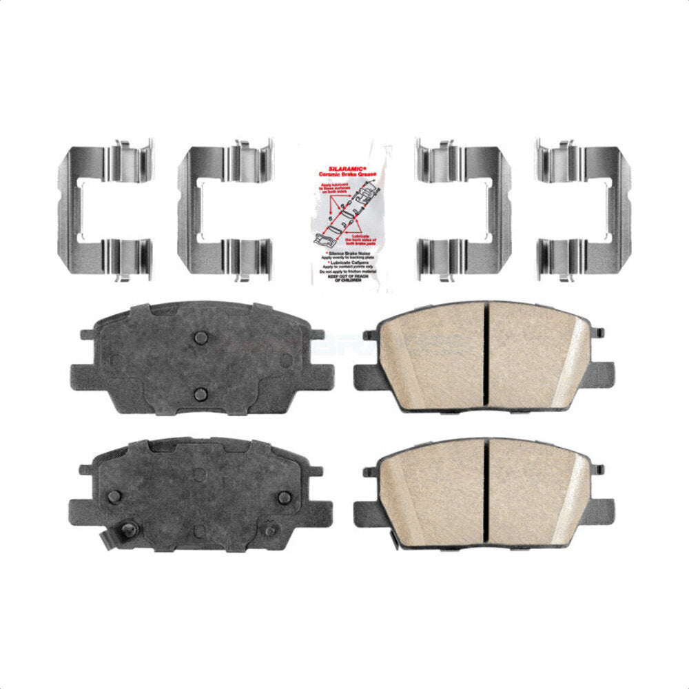 AmeriBRAKES NWF-PRC1913 Disc Brake Pad for 2016-2020 Chevrolet Equinox, Buick Regal Sportback, Buick Regal TourX - Front