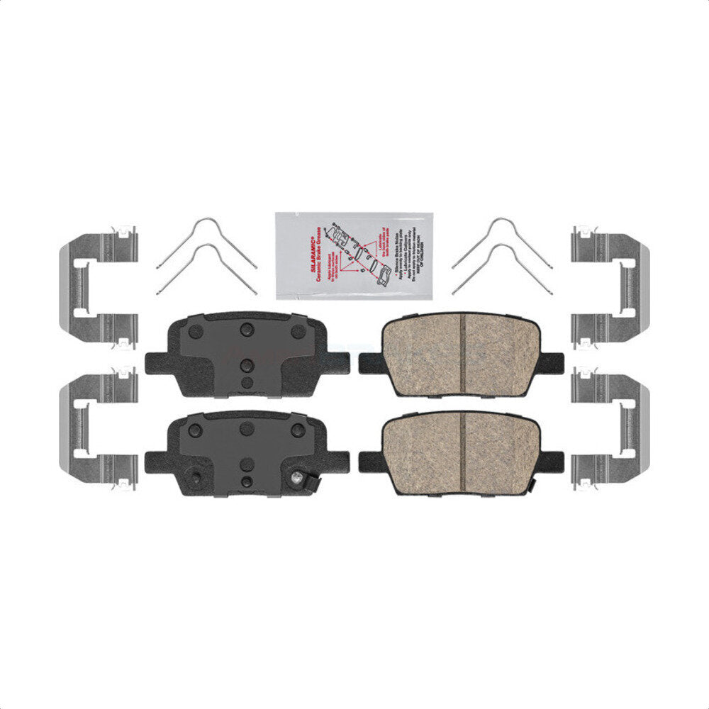 AmeriBRAKES NWF-PRC1914 Disc Brake Pad for 2016-2022 Cadillac XT6, Chevrolet Camaro, Chevrolet Traverse - Rear