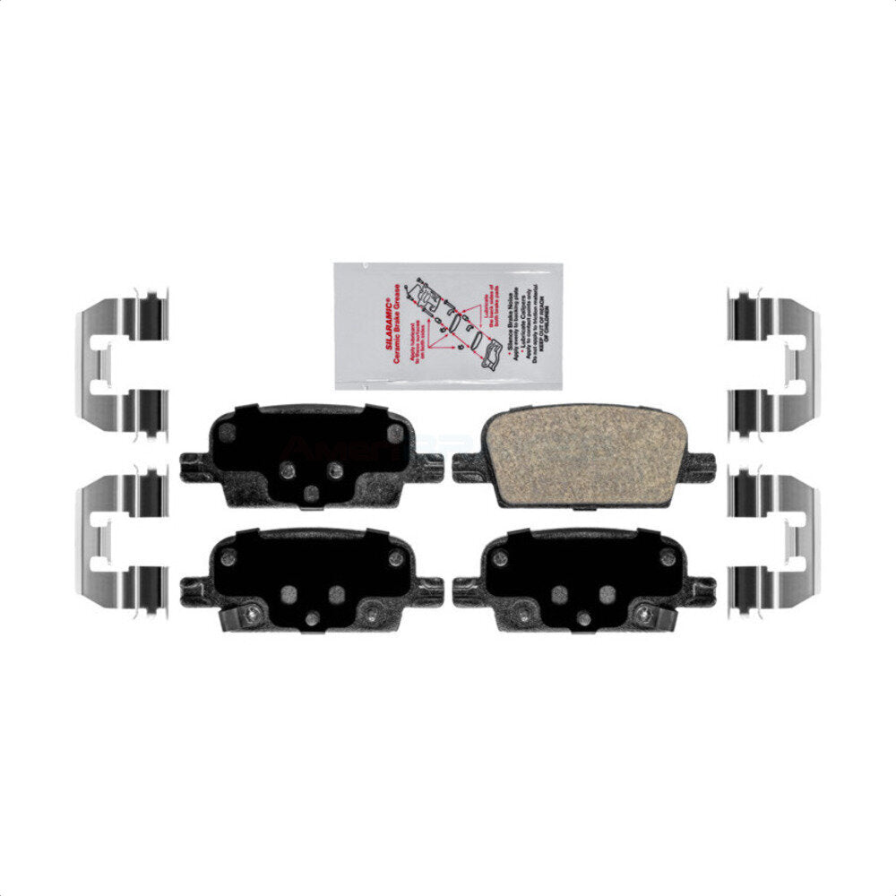 AmeriBRAKES NWF-PRC1921 Disc Brake Pad for 2016-2022 Chevrolet Malibu - Rear
