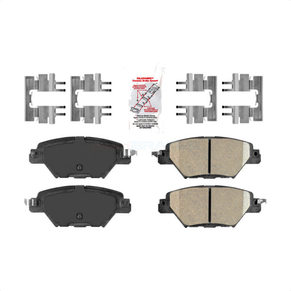 AmeriBRAKES NWF-PRC1934 Disc Brake Pad for 2016-2023 Mazda CX-9 - Rear
