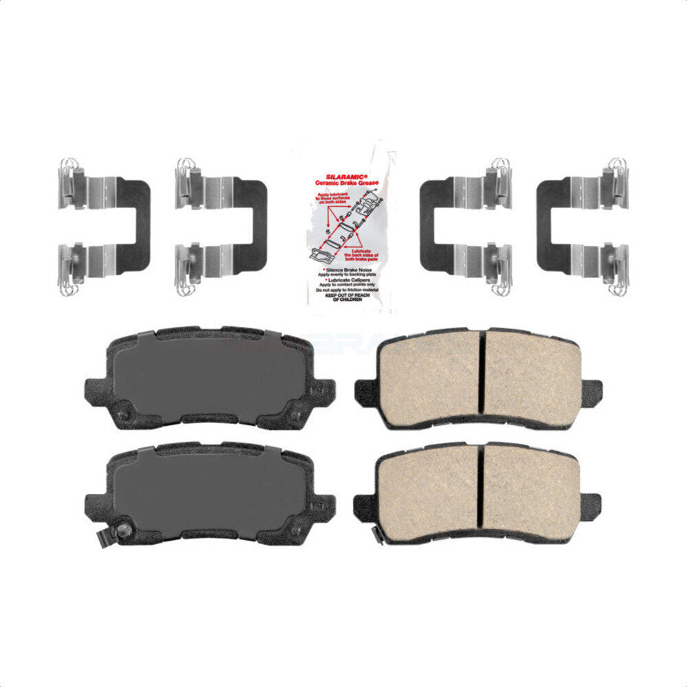AmeriBRAKES NWF-PRC1954 Disc Brake Pad for 2014-2023 Honda Odyssey, Acura MDX, Acura TLX - Rear