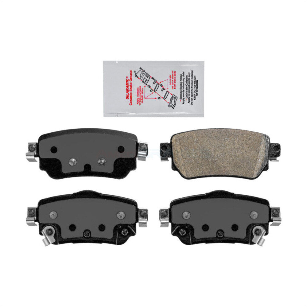 AmeriBRAKES NWF-PRC1965 Disc Brake Pad for 2018-2023 Nissan LEAF, Nissan Qashqai, Nissan Rogue Sport - Rear