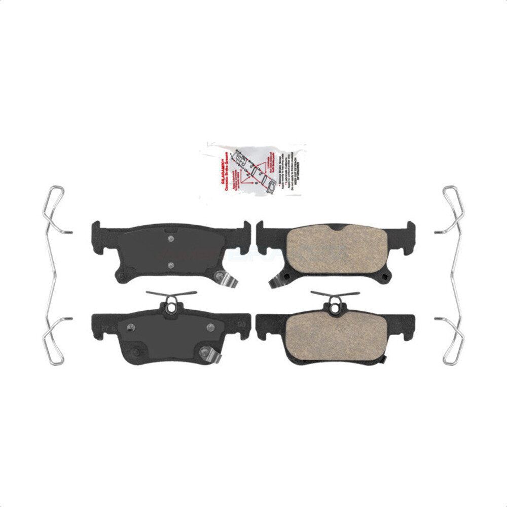 AmeriBRAKES NWF-PRC2025 Disc Brake Pad for 2016-2019 Buick Envision - Rear
