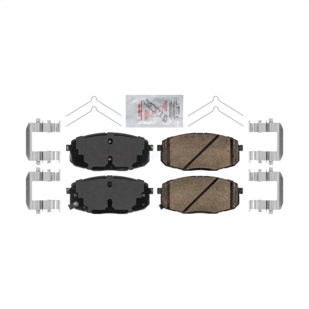 AmeriBRAKES NWF-PRC2035 Disc Brake Pad for 2014-2025 Kia Seltos, Kia Forte, Kia Forte5 - Front