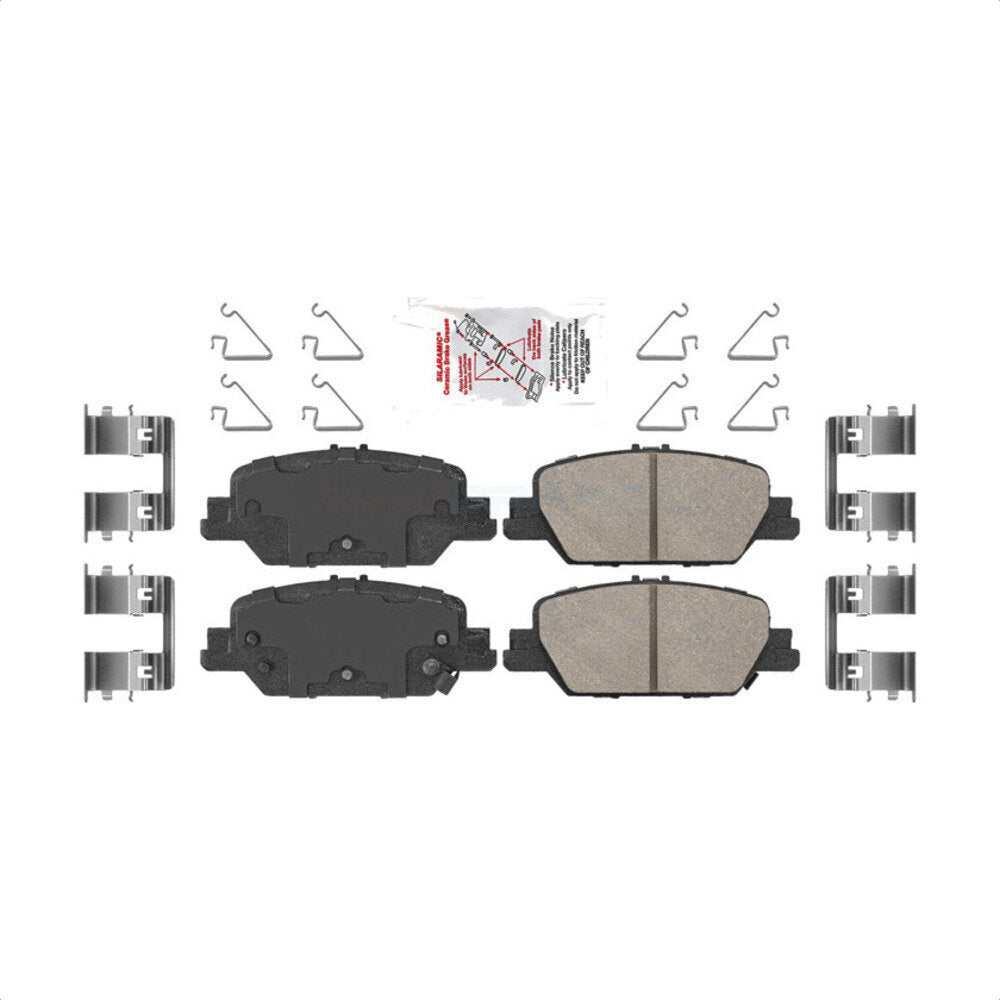 AmeriBRAKES NWF-PRC2037 Disc Brake Pad for 2017-2024 Honda CR-V - Rear