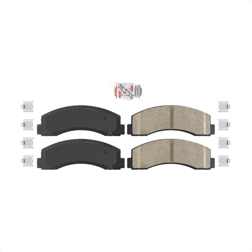 AmeriBRAKES NWF-PRC2087 Disc Brake Pad for 2018-2021 Ford Expedition, Ford F-150, Lincoln Navigator - Front