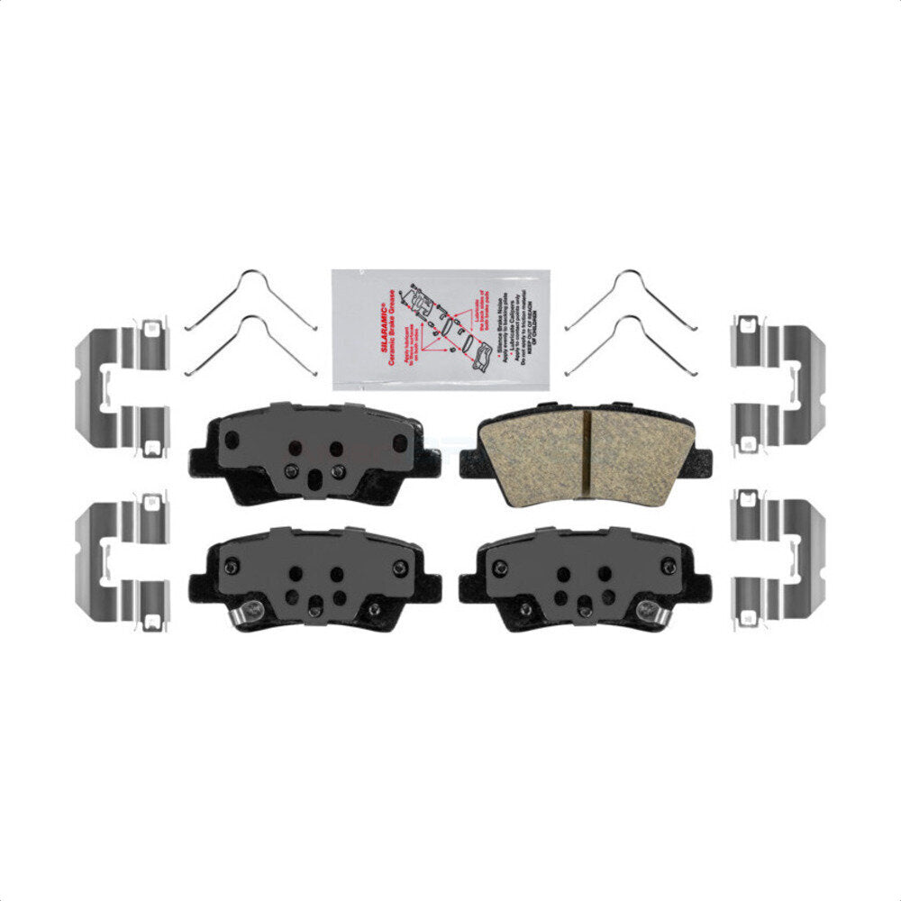 AmeriBRAKES NWF-PRC2098 Disc Brake Pad for 2017-2023 Hyundai Nexo, Hyundai Tucson, Kia Cadenza - Rear