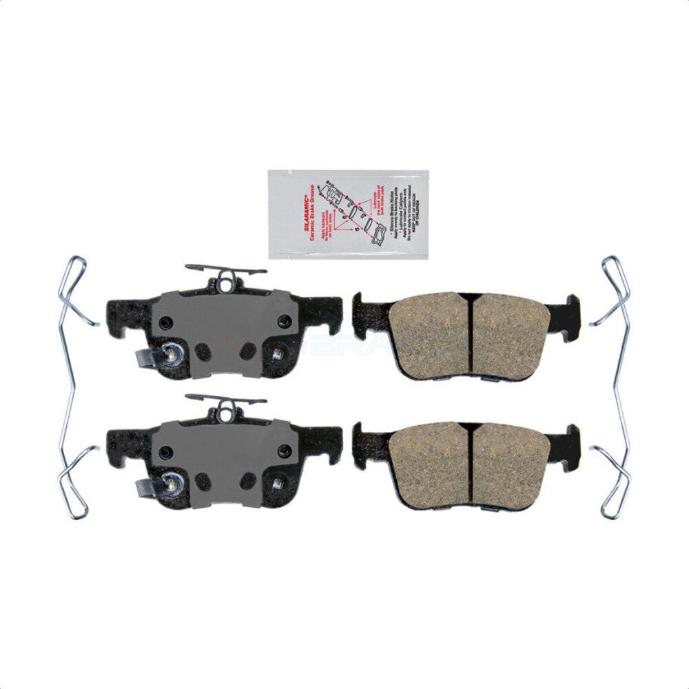 AmeriBRAKES NWF-PRC2102 Disc Brake Pad for 2018-2025 Acura Integra, Acura RDX, Honda Civic - Rear