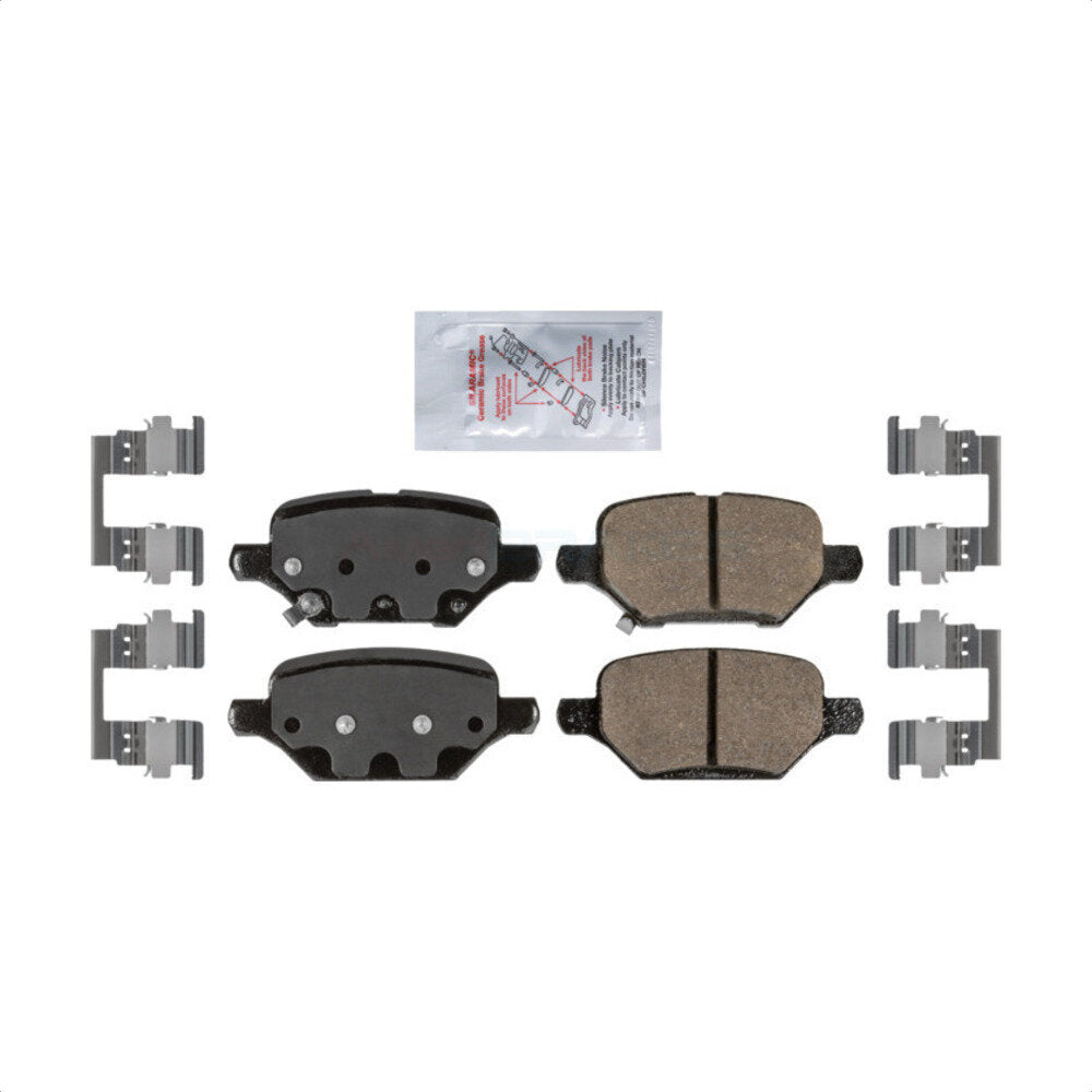 AmeriBRAKES NWF-PRC2168 Disc Brake Pad for 2018-2022 Buick Encore, Chevrolet Trax - Rear