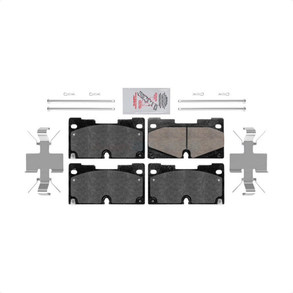 AmeriBRAKES NWF-PRC2173 Disc Brake Pad for 2019-2025 Chevrolet Silverado 1500 LTD, GMC Sierra 1500 Limited, Cadillac Escalade - Front